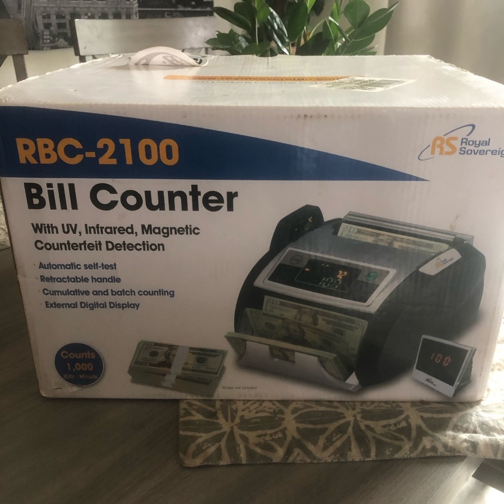 Royal Sovereign 2100 bill counter